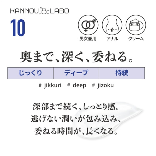 官能ラボ10　菊深クリーム　KANNOU LABO NO.10 KIKU SHIN CREAM2